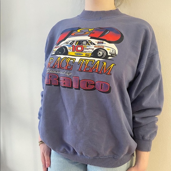 Vintage Race car crewneck - Picture 1 of 2